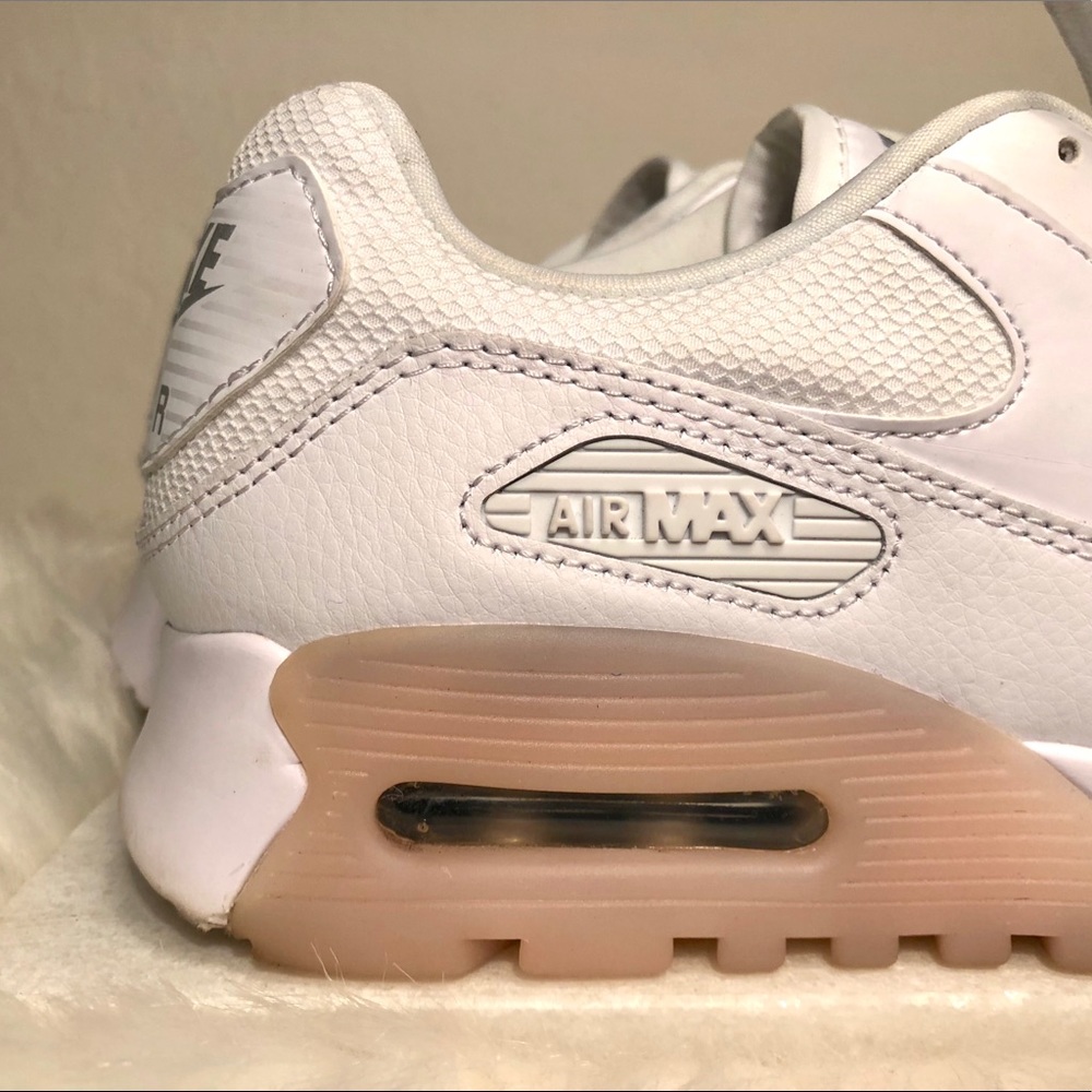 All White Nike Air Max 90 Women's Trainer Sneaker